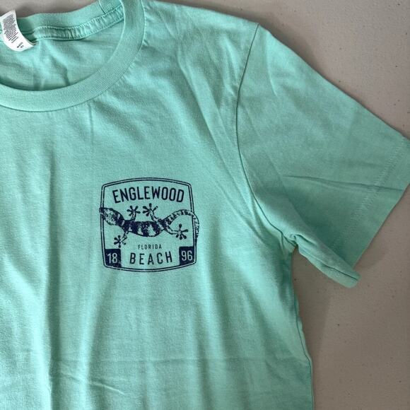 Women's Mint Englewood Beach Florida T-Shirt Size Small - Picture 2 of 4